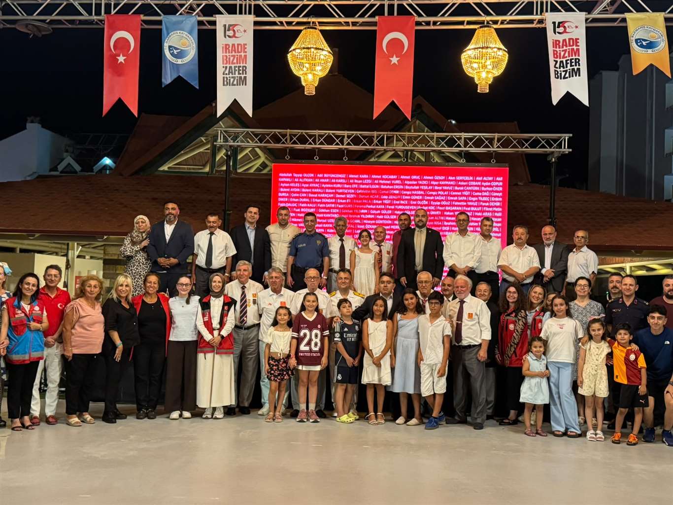 Marmaris'te 15 Temmuz Demokrasi Şehitlerini Anma Daveti düzenlendi haberi