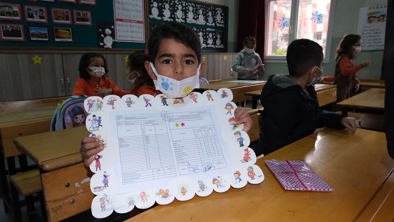 Muğla'da 160 bin 621 öğrenci karne aldı haberi