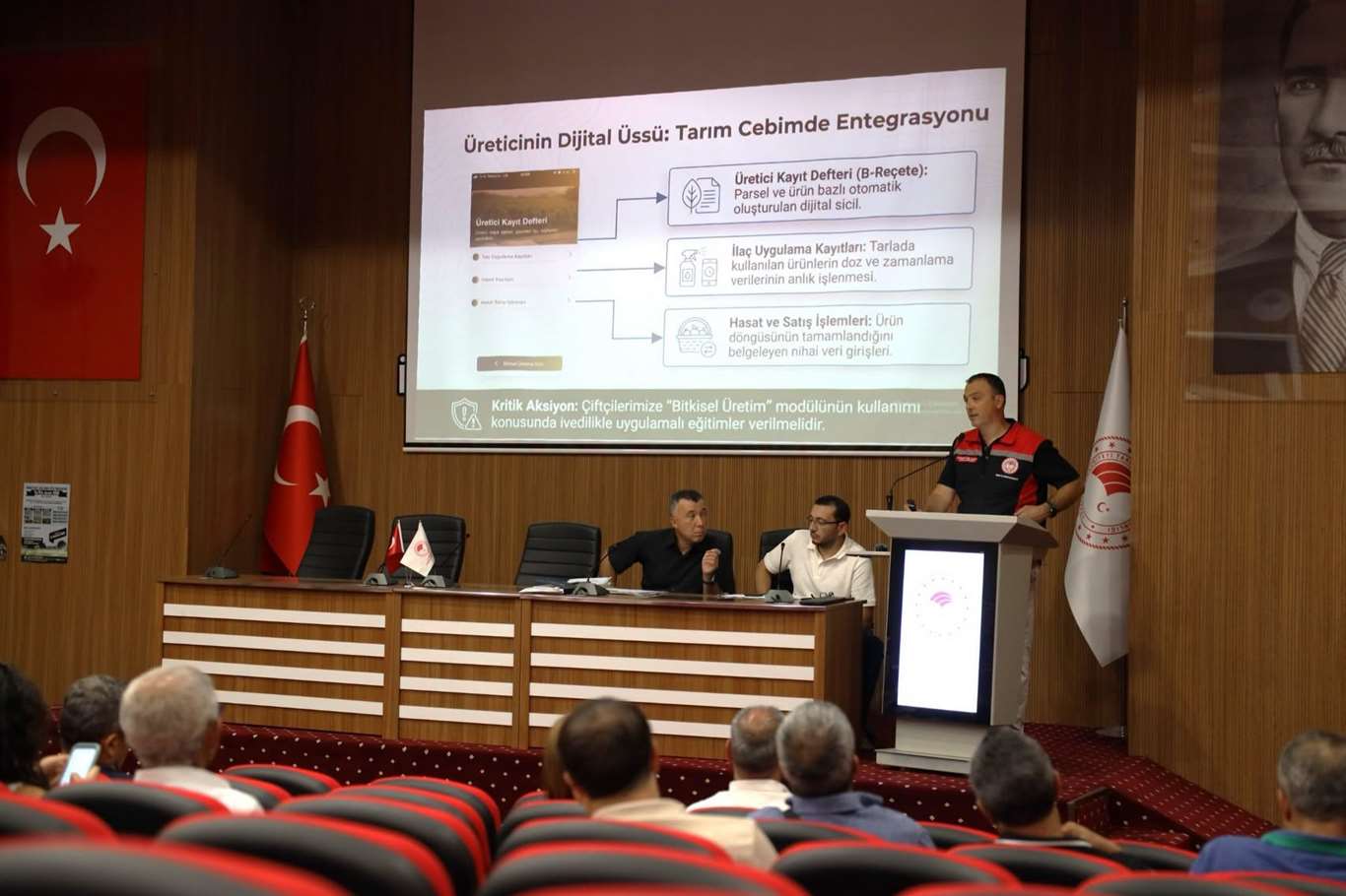    Muğla'da kurum personeline B-Reçete sistemi anlatıldı haberi