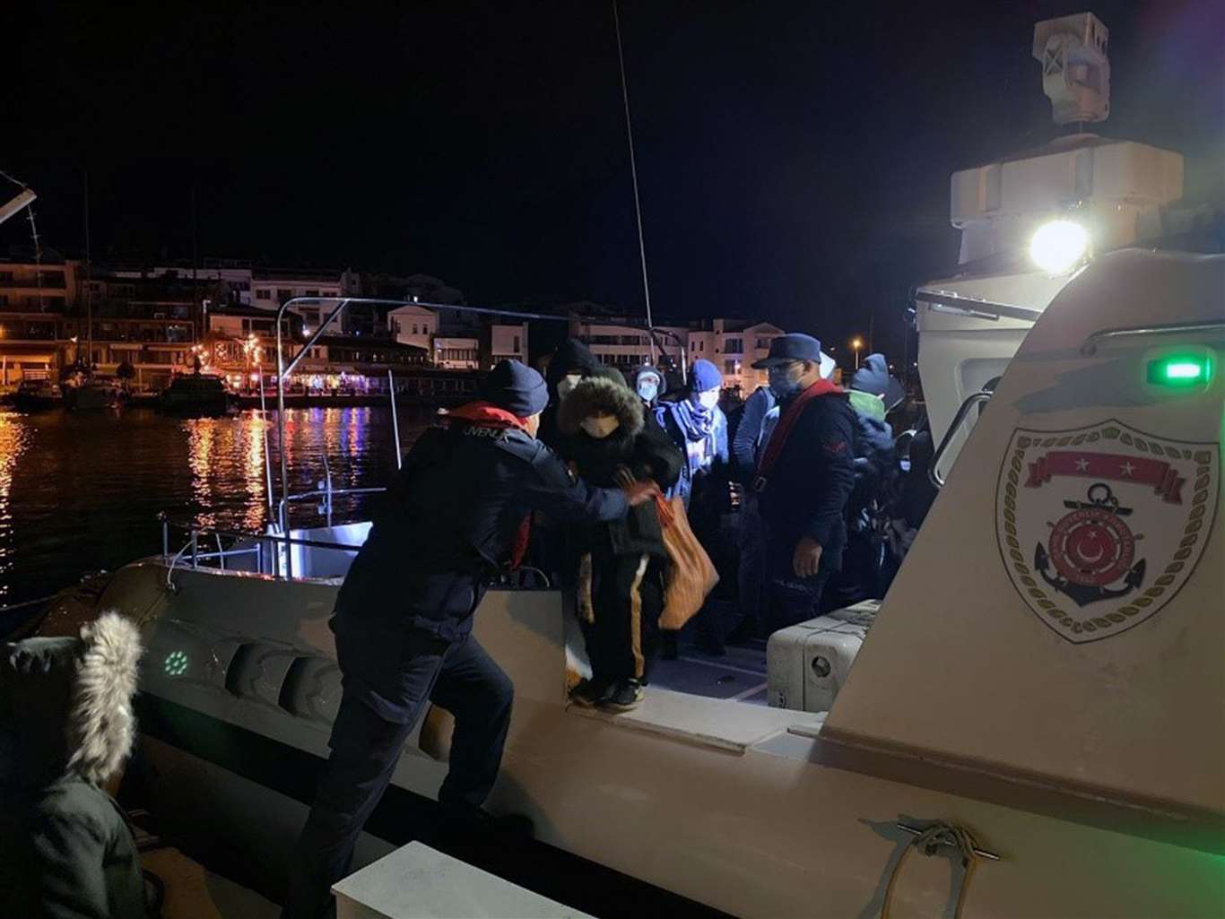    Datça açıklarında 35 göçmen yakalandı haberi