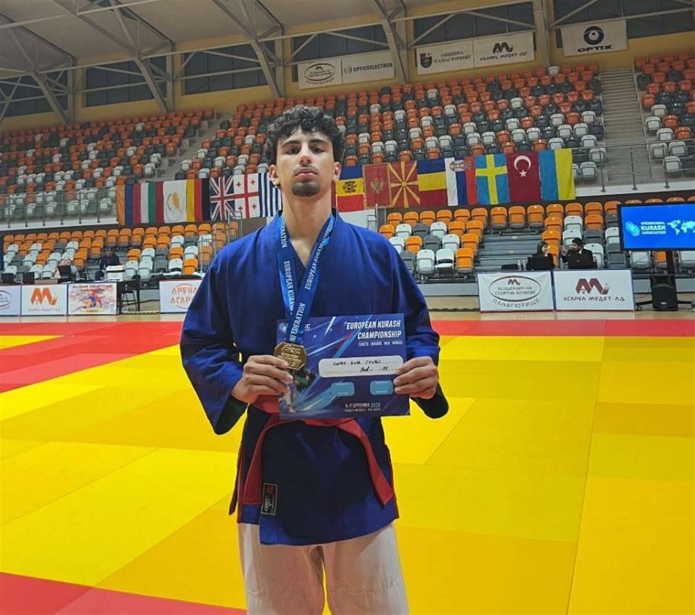 Muğlalı sporcu Emre Gür Avrupa Şampiyonu oldu haberi