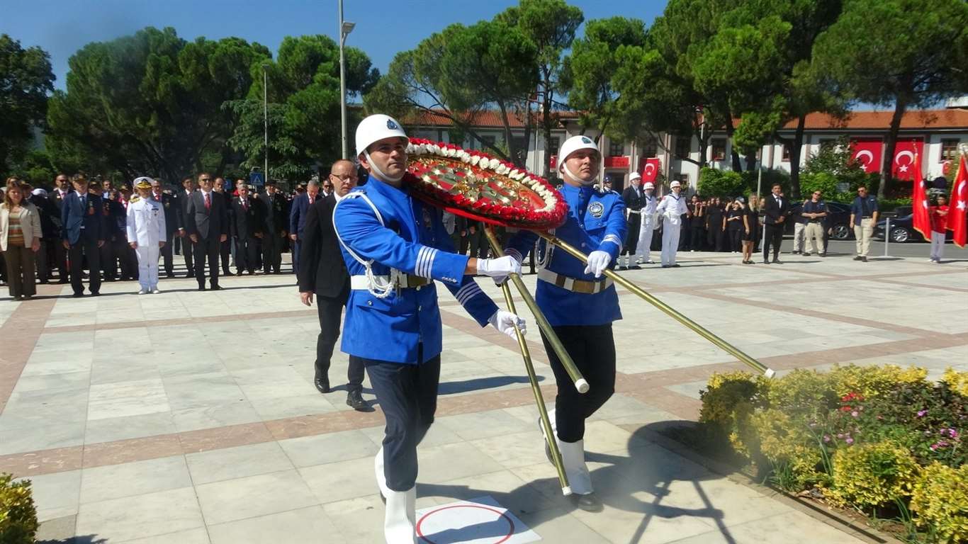 Muğla'da 19 Eylül Gaziler Günü dolayısıyla tören düzenlendi haberi