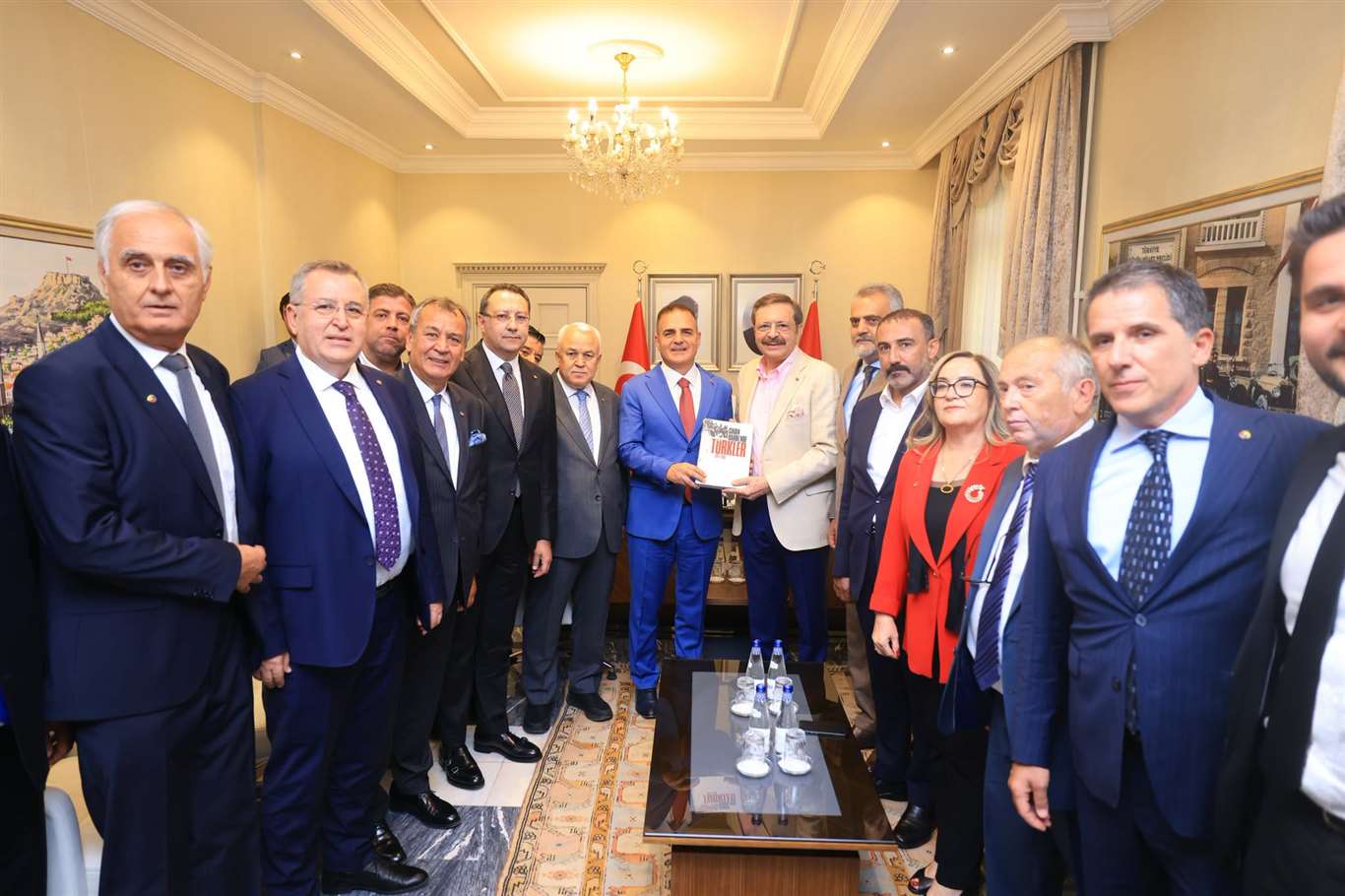 TOBB Başkanı Hisarcıklıoğlu Muğla iş dünyasıyla buluştu haberi