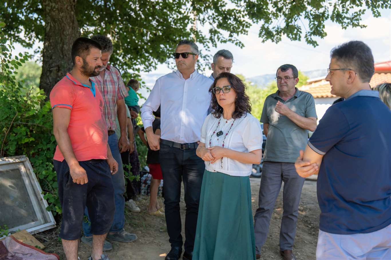      Karabağlar Yaylası'nda yangından etkilenen aileye ziyaret haberi