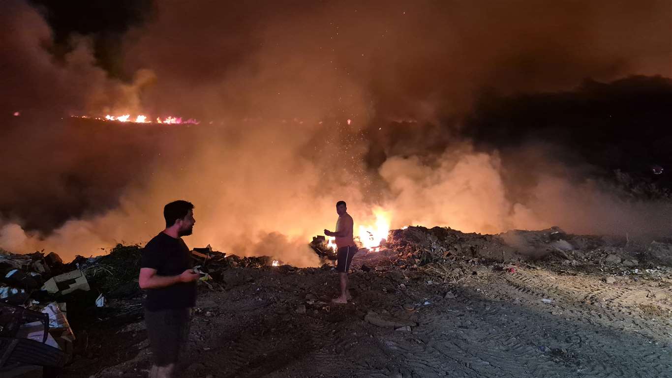 Bodrum'da makilik alanda çıkan yangın kontrol altına alındı haberi
