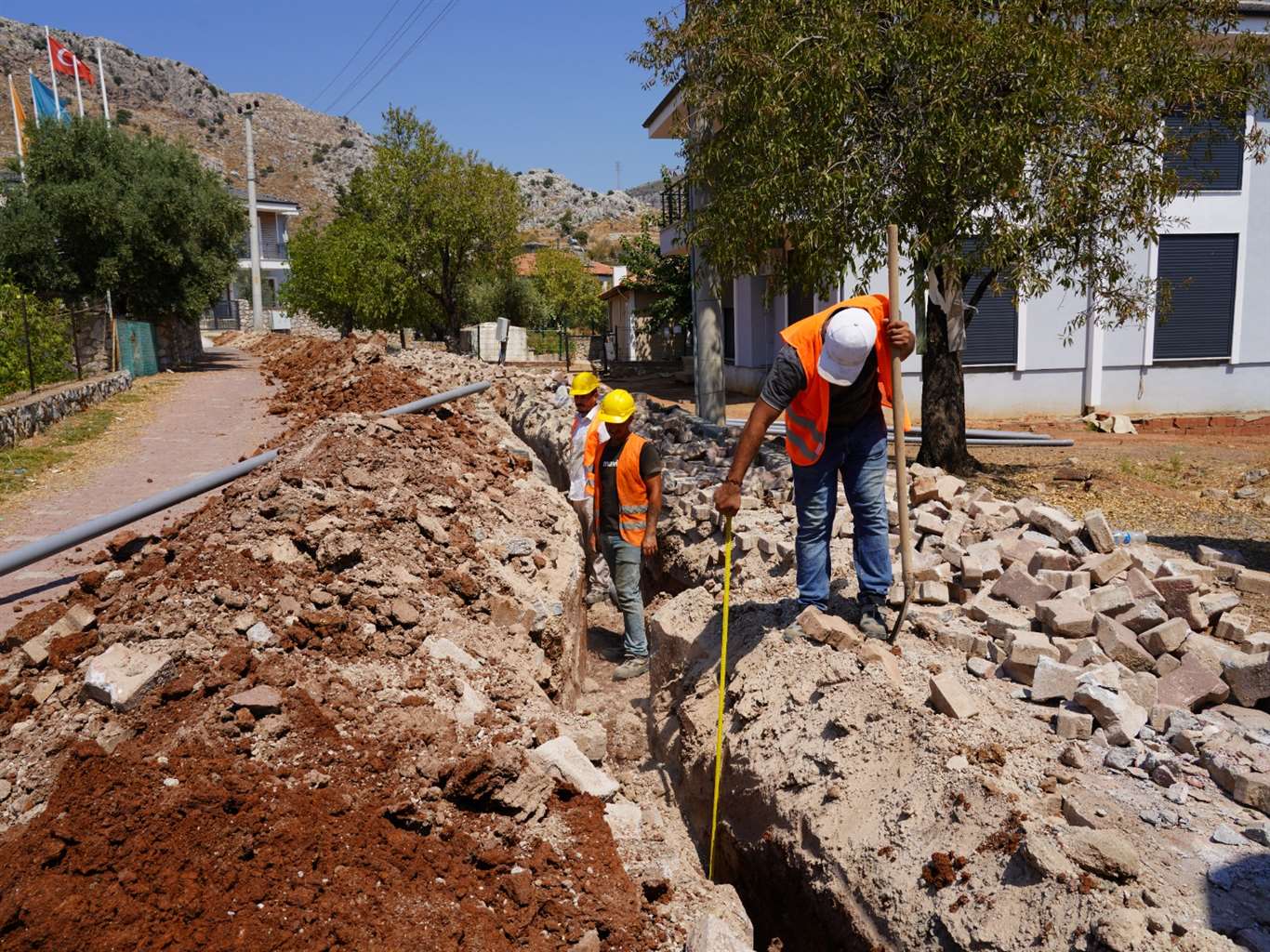 Marmaris’te 50 haneye yeni içme suyu hattı haberi