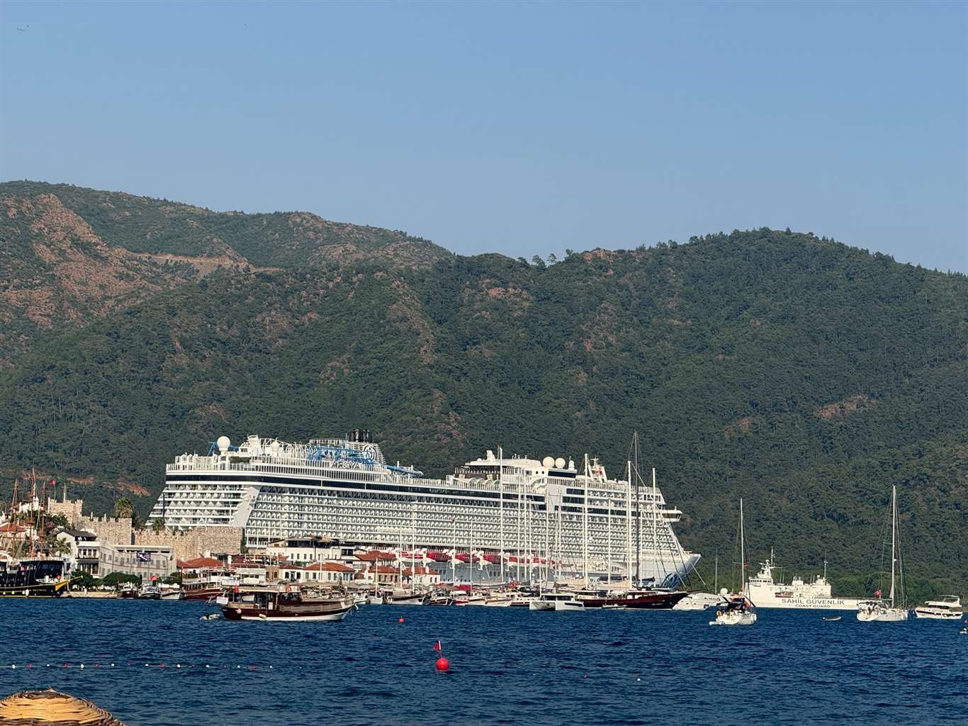Marmaris'te kruvaziyer turizmi hareketli bir haftaya giriyor haberi