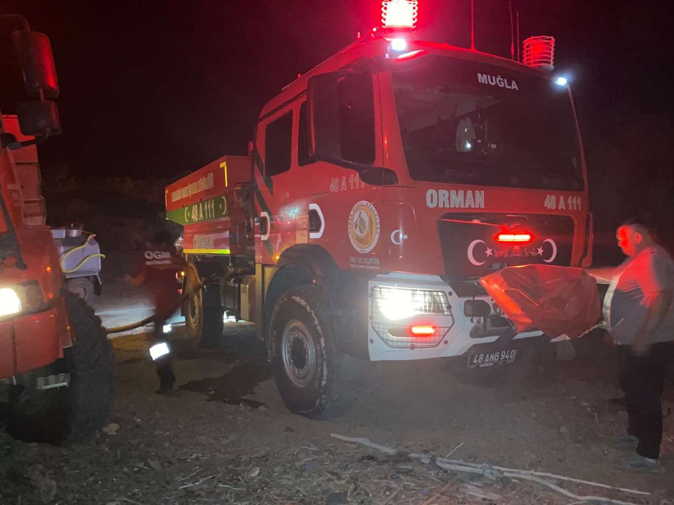 Marmaris’te orman yangını kısa sürede kontrol altına alındı haberi