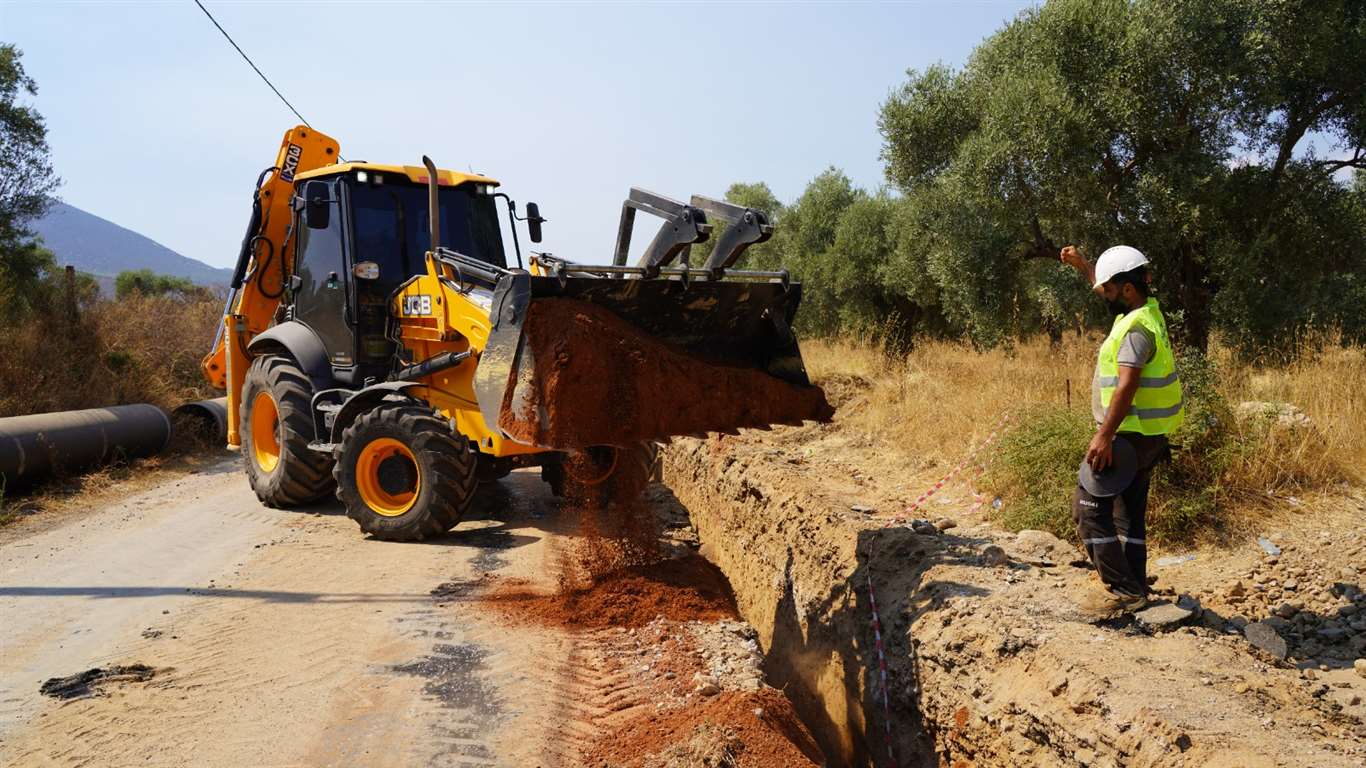  Menteş Mahallesi’nde kanalizasyon çalışması başladı haberi