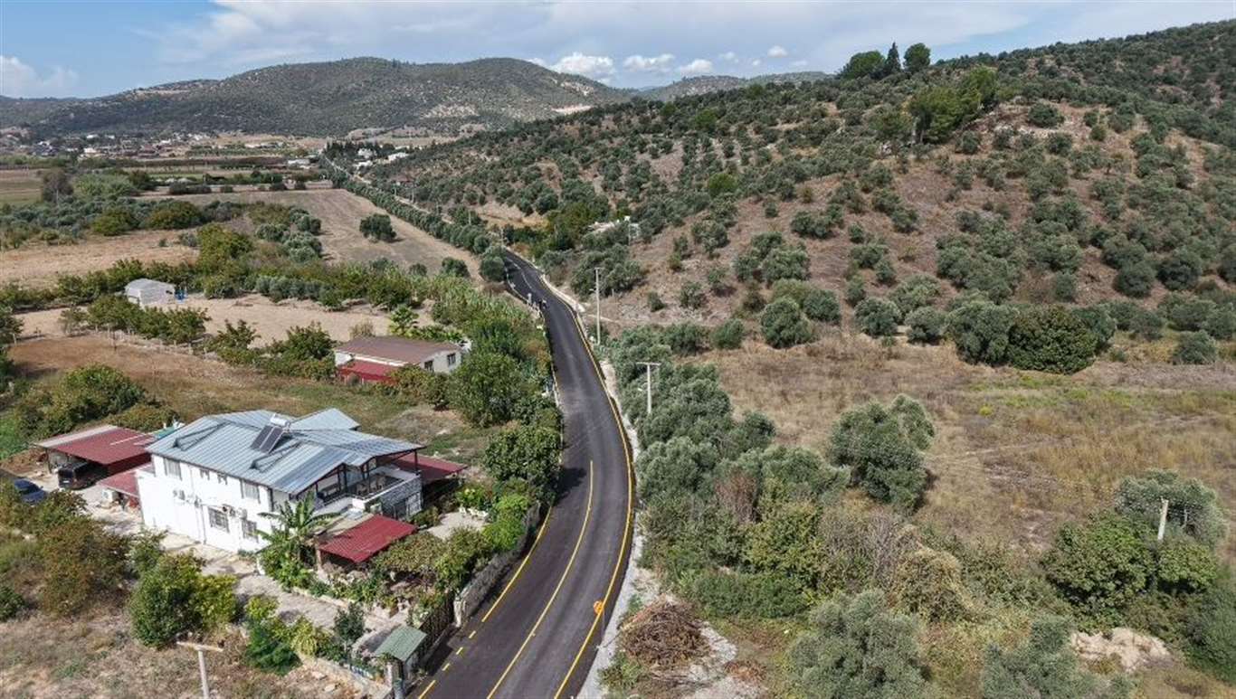  Milas’ta 5 bin 850 metrelik yol çalışması tamamlandı haberi