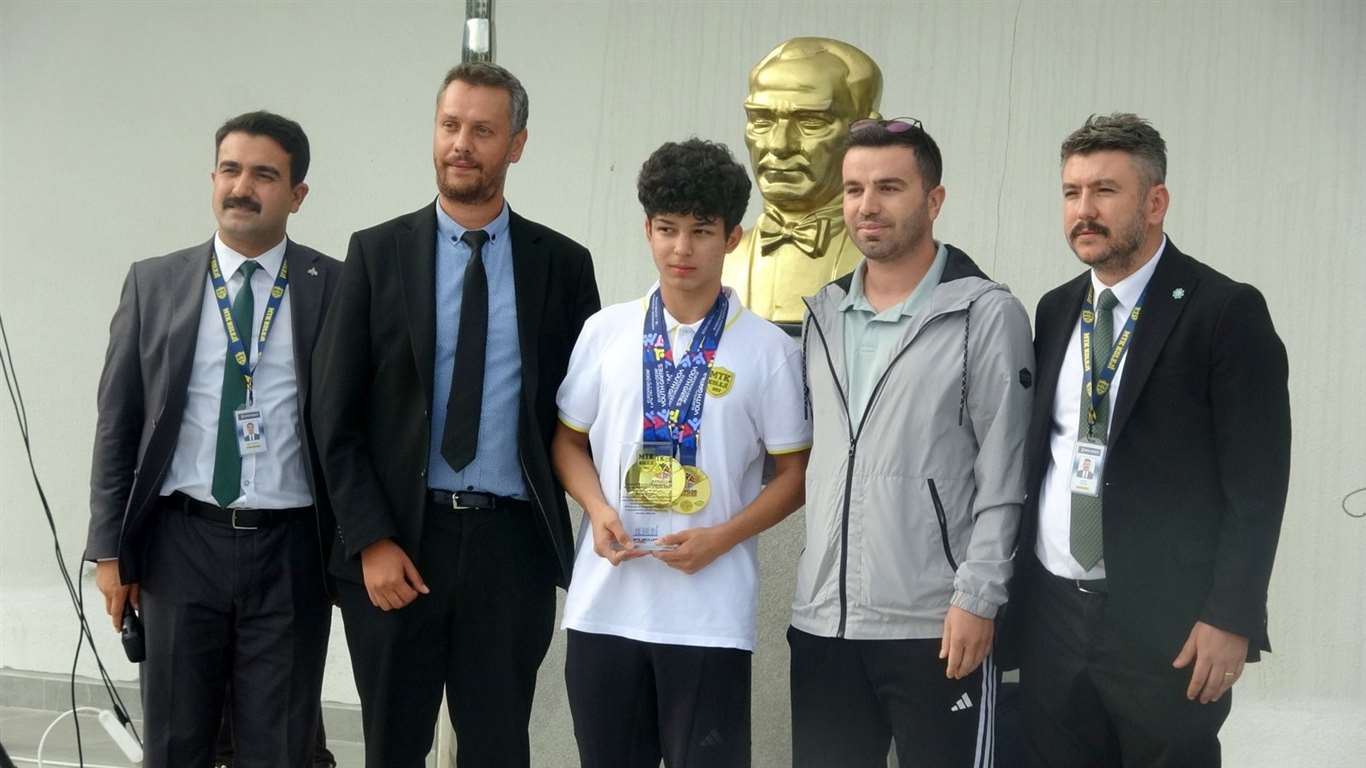 MTK öğrencisi Yalçınkaya'dan, Avrupa'da 4 altın madalya haberi