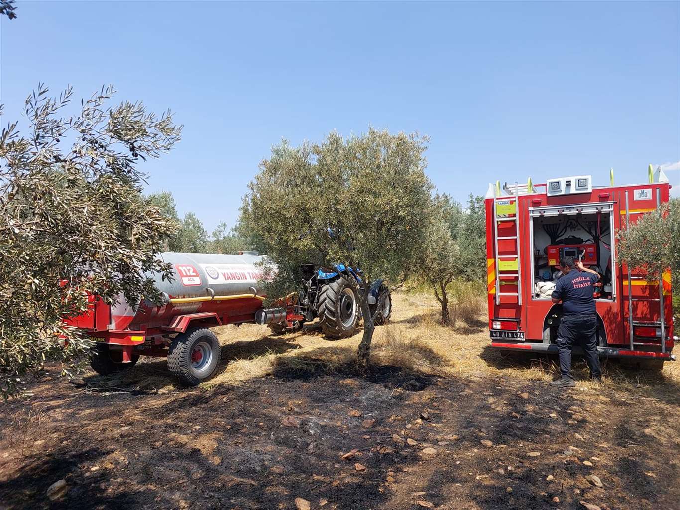 Muğla’daki her 10 yangından 7’si insan kaynaklı haberi