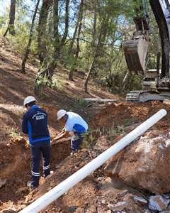 MUSKİ, Dağdibi’nin su kaynaklarını güvence altına alıyor haberi