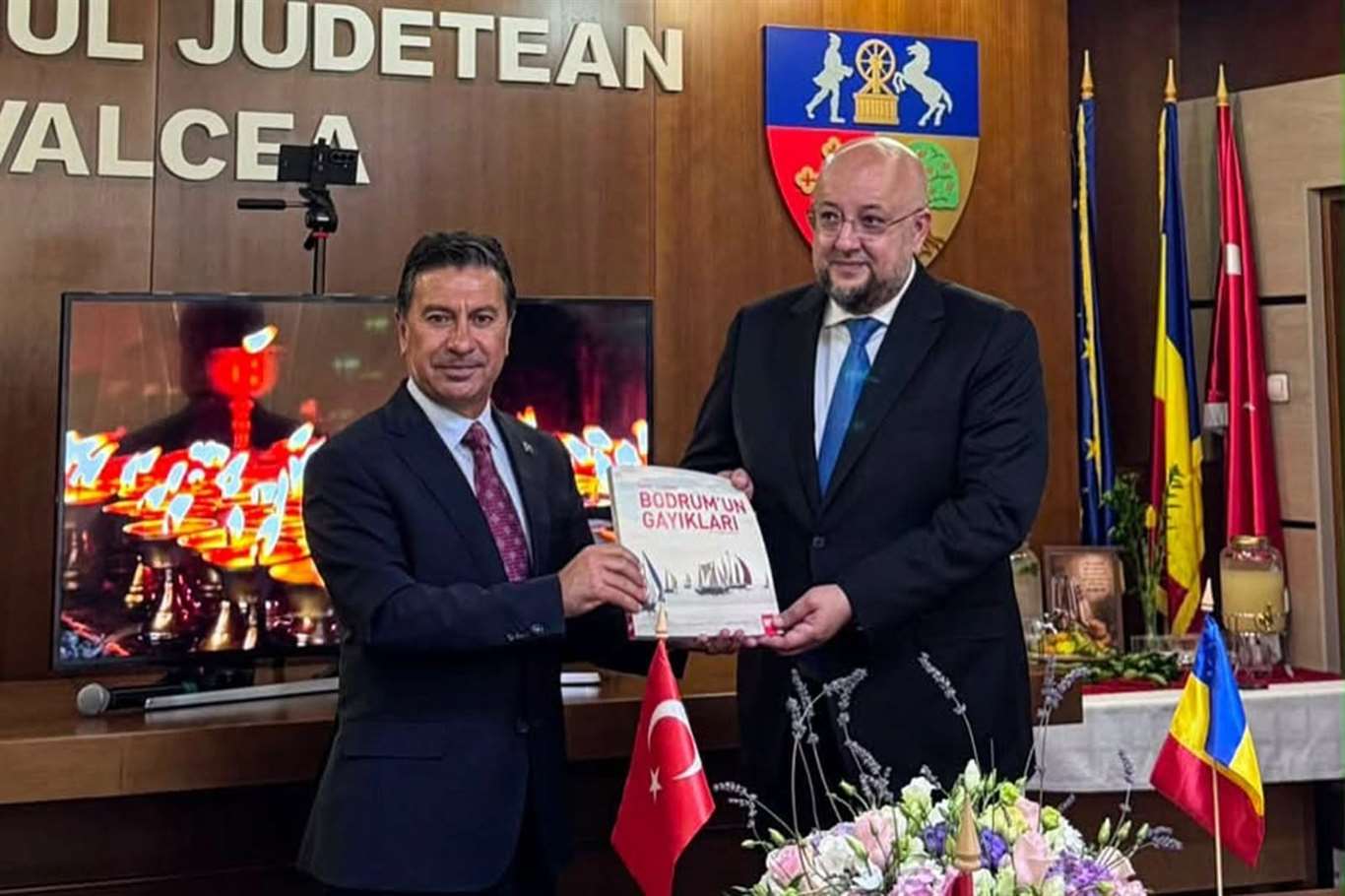    Muğla ile Romanya'nın Vâlcea ili arasında kardeş kent iş birliği adımı haberi