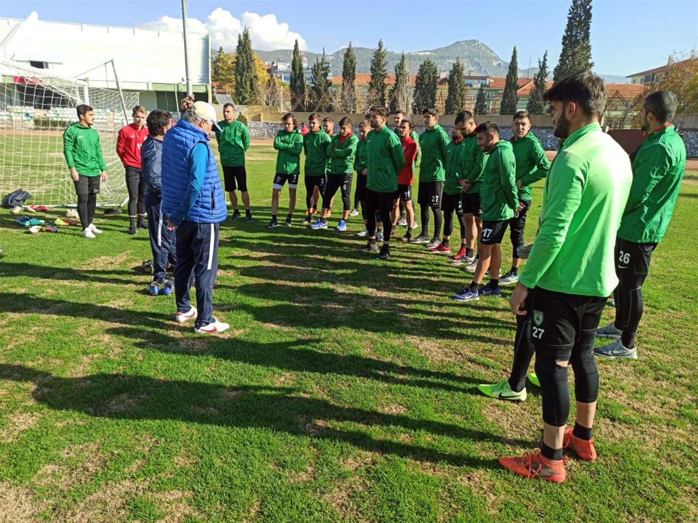    Siirt maçı hazırlıkları Muğla Atatürk Stadı'nda devam etti haberi