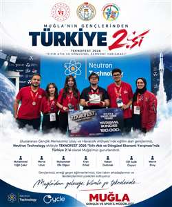 Muğlalı gençler TEKNOFEST ’te Türkiye ikincisi oldu haberi