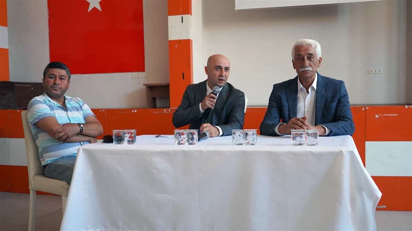 Ula Kaymakamı Ekinci muhtarlarla bir araya geldi haberi