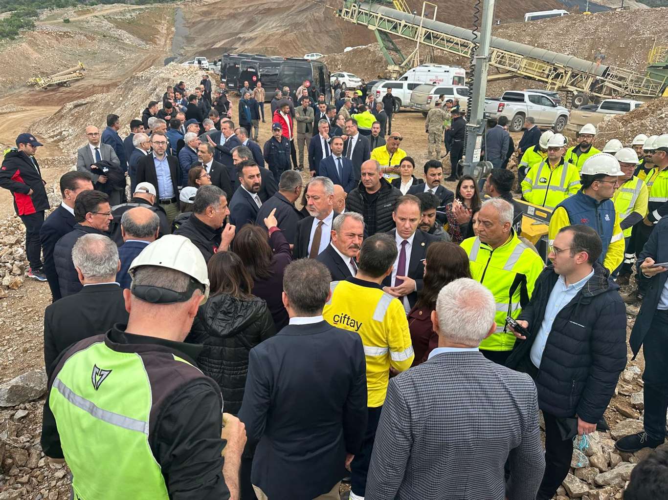    Uzun'dan İliç maden sahası ziyareti sonrası açıklama haberi