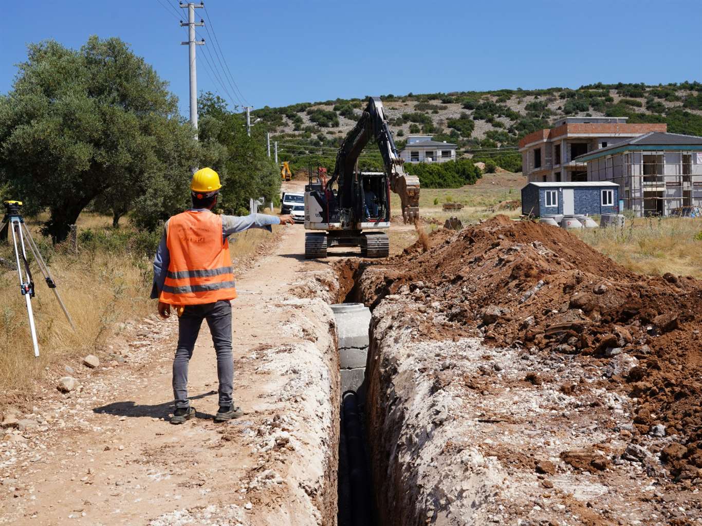 Yatağan'da yeni yerleşim alanına kanalizasyon yatırımı haberi