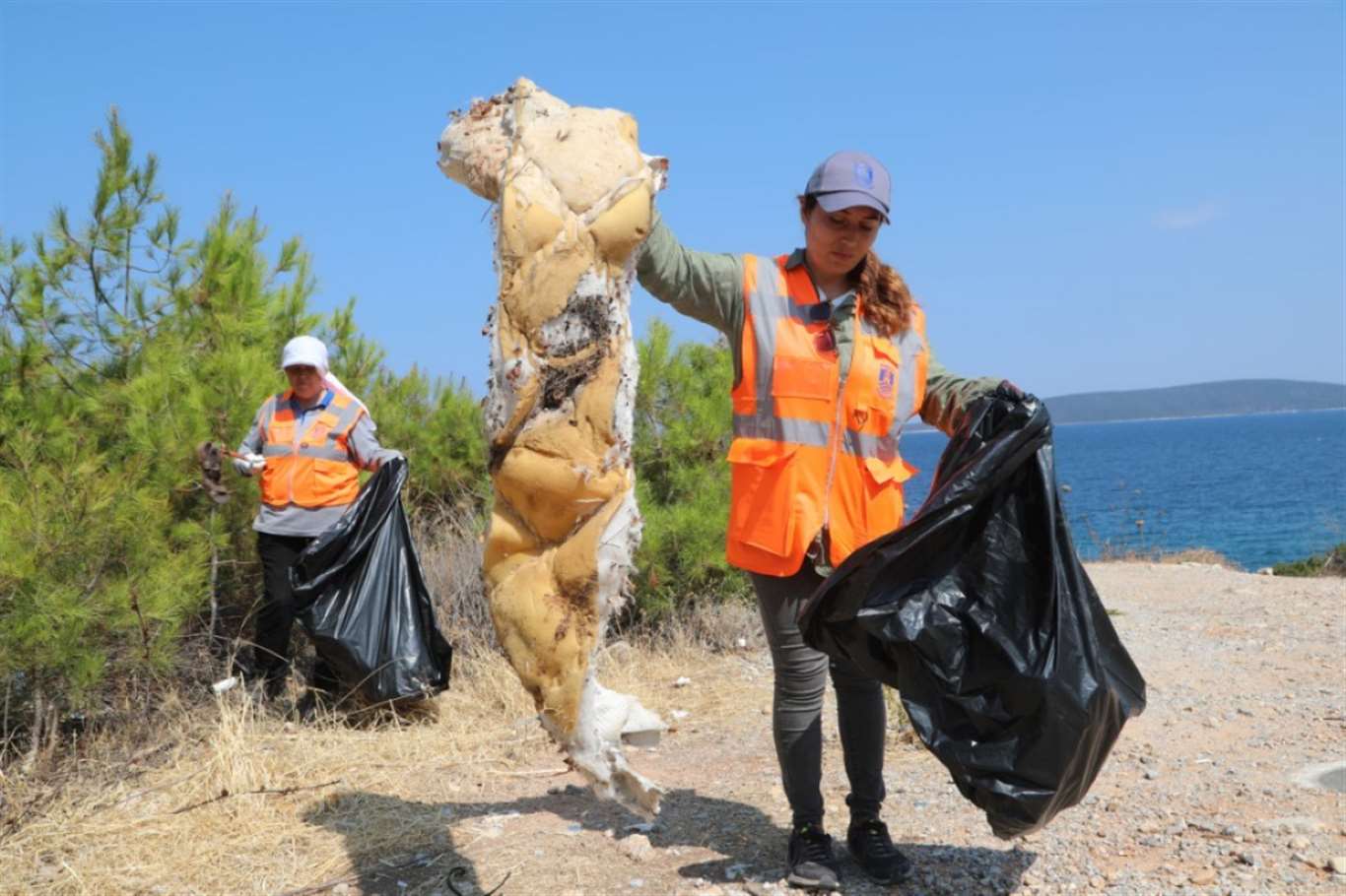          Bodrum'da 1 yılda 130 milyon kilo evsel atık toplandı haberi