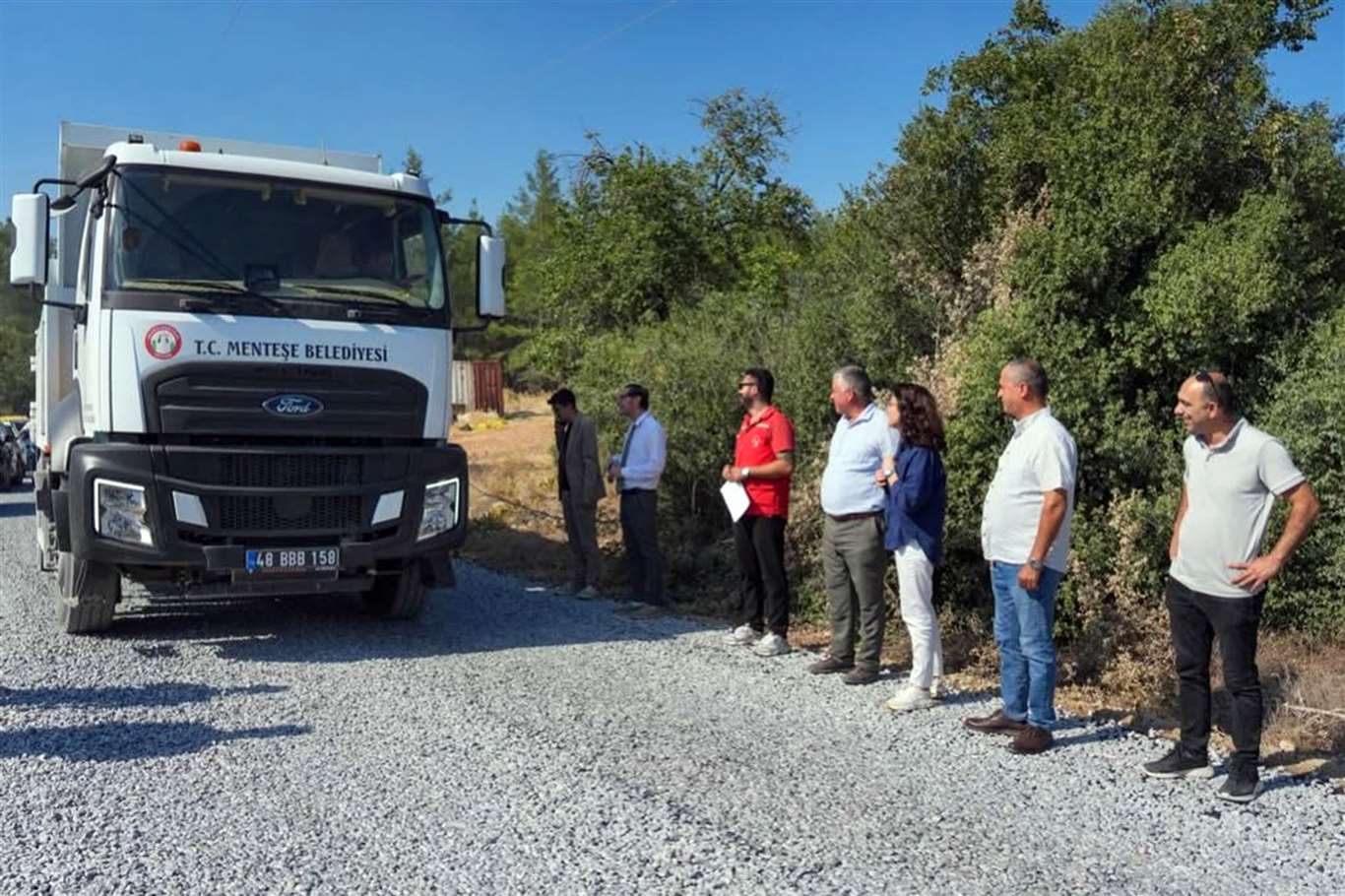 7 kilometrelik Çiftlik-Yeniköy bağlantı yolu yenilendi haberi