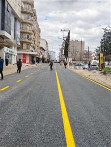  Yatağan Atatürk Caddesi'nde sıcak asfalt çalışmasının birinci katı tamamlandı haberi