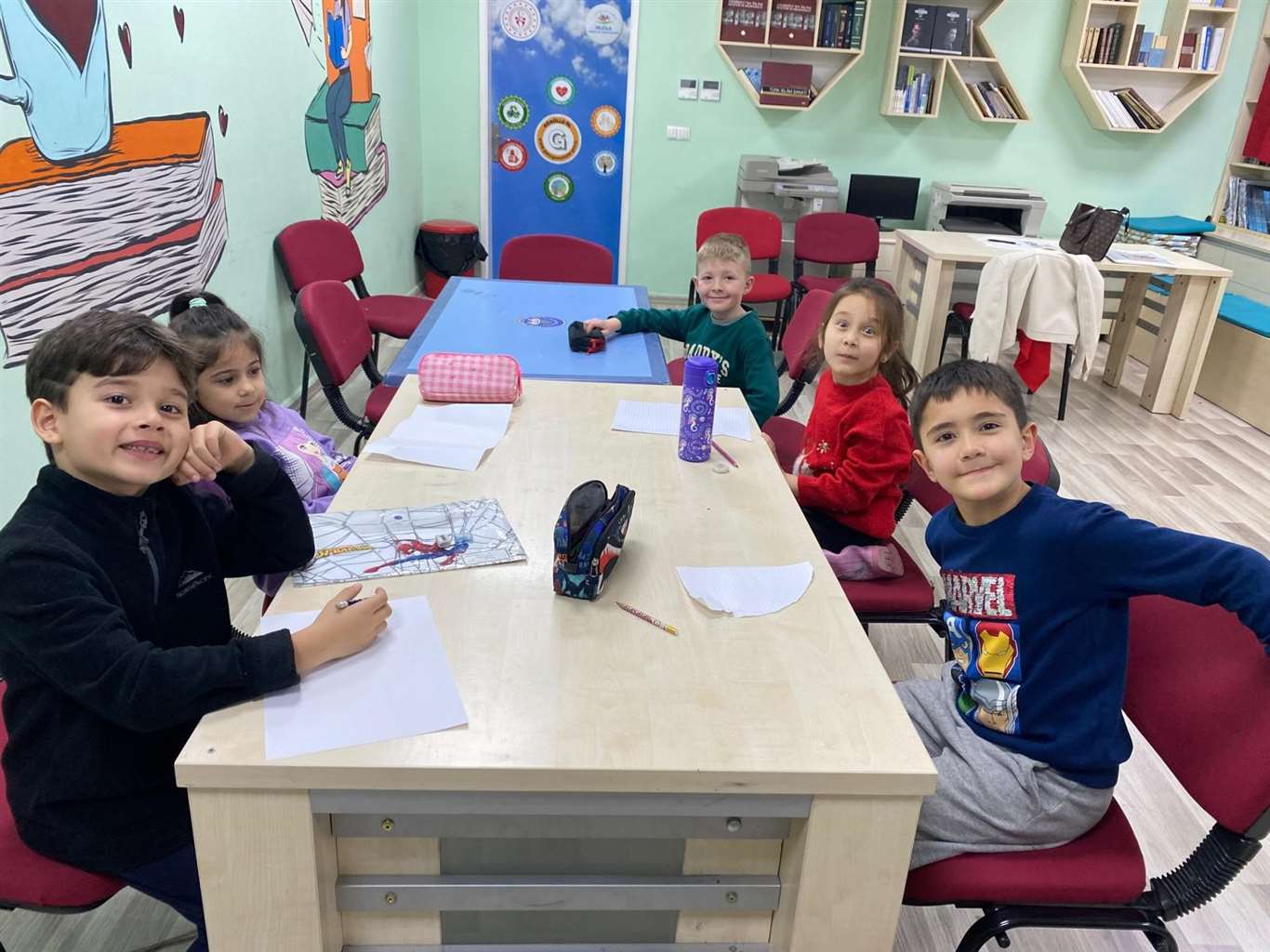 Menteşe'de matematik eğitimleri çocuklardan ilgi görüyor haberi