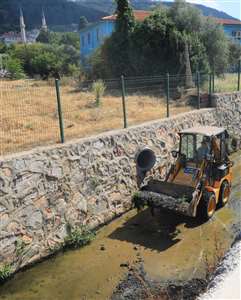 Menteşe'de 2025 yılında 16 kilometre dere temizliği yapıldı haberi
