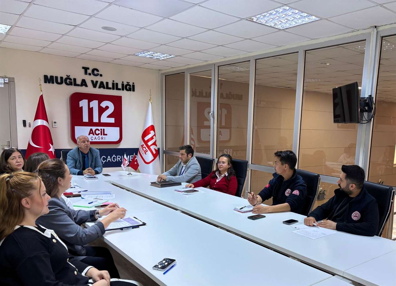 Muğla 112 Acil Çağrı Merkezi, 2025 yılı değerlendirmesini yaptı haberi