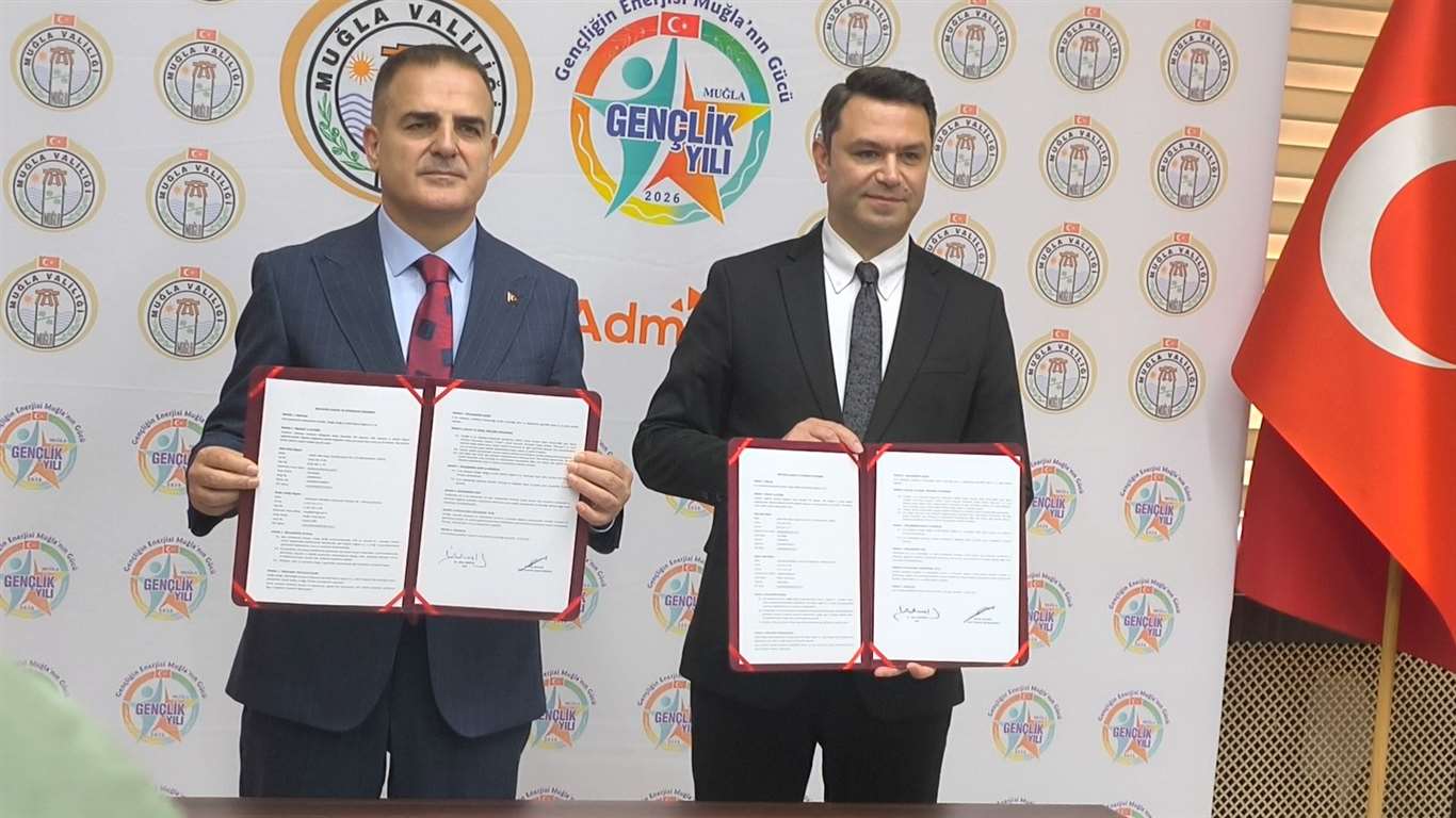 ADM İLE Muğla Valiliği, 2026 Gençlik Yılı için protokol imzaladı haberi