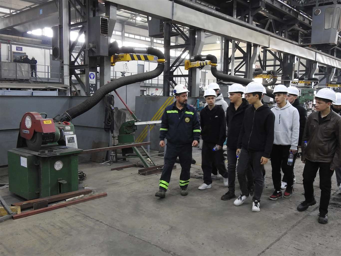 Muğla'da öğrenciler Aksaz Tersane Komutanlığı'nda mesleki eğitim alıyor haberi