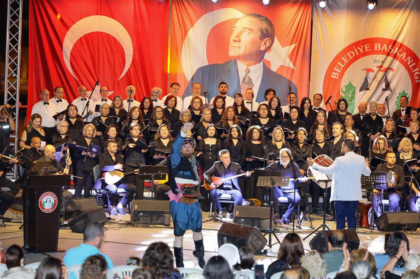 Anadolu'nun ezgileri Menteşe'de yankılandı haberi