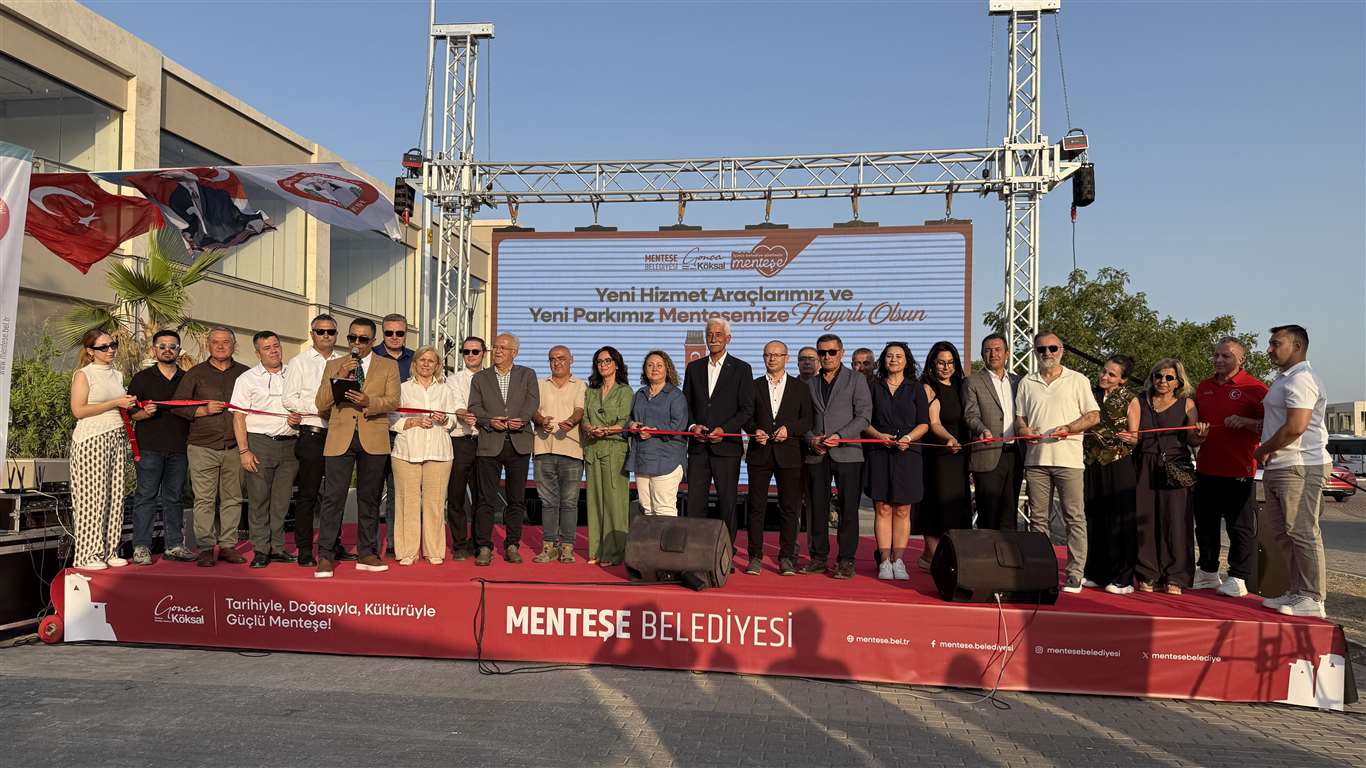  Menteşe Belediyesi yeni araçlarını hizmete aldı haberi