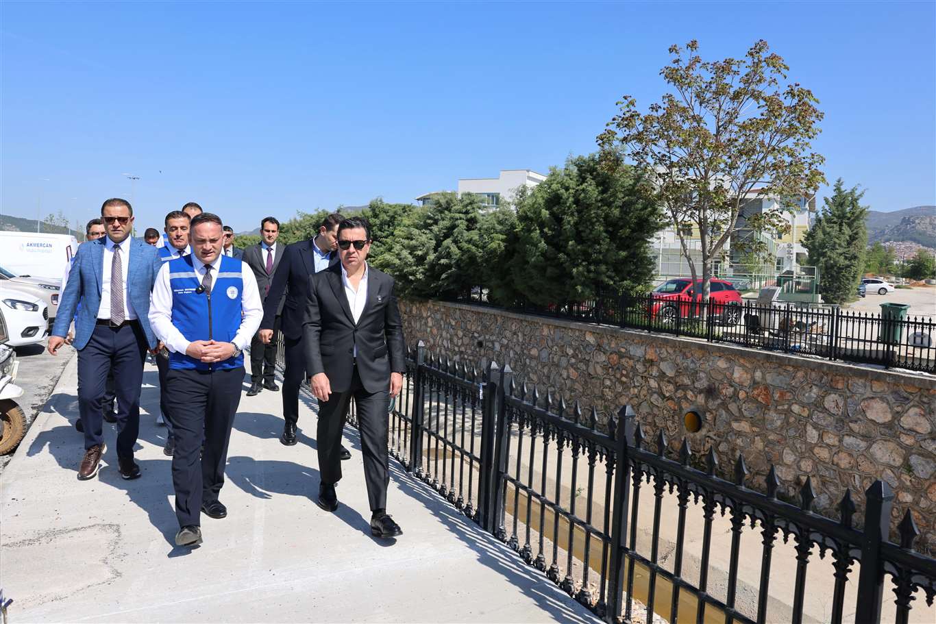  Başkan Aras, tamamlanan AVM bağlantı yolunu inceledi haberi