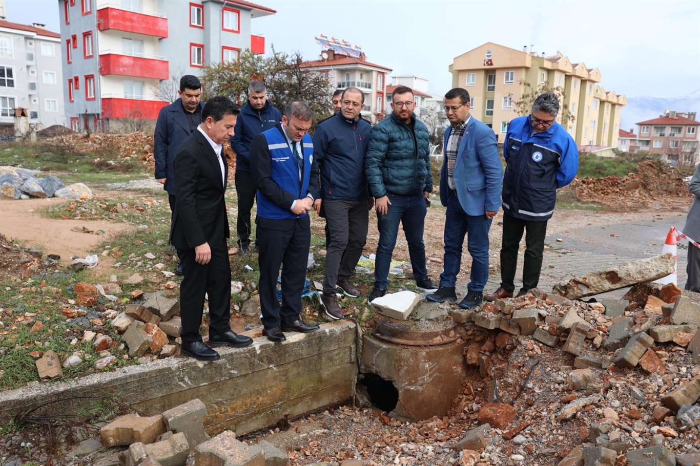 Başkan Aras'tan Menteşe'deki su baskınlarına yönelik açıklama haberi