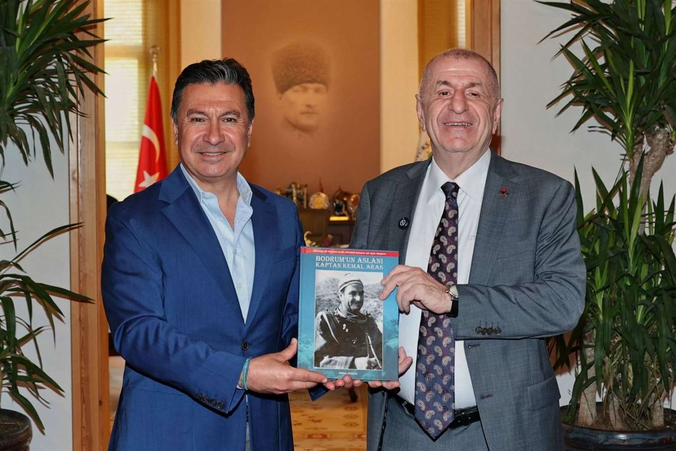    Başkan Aras, Ümit Özdağ'ı ağırladı haberi