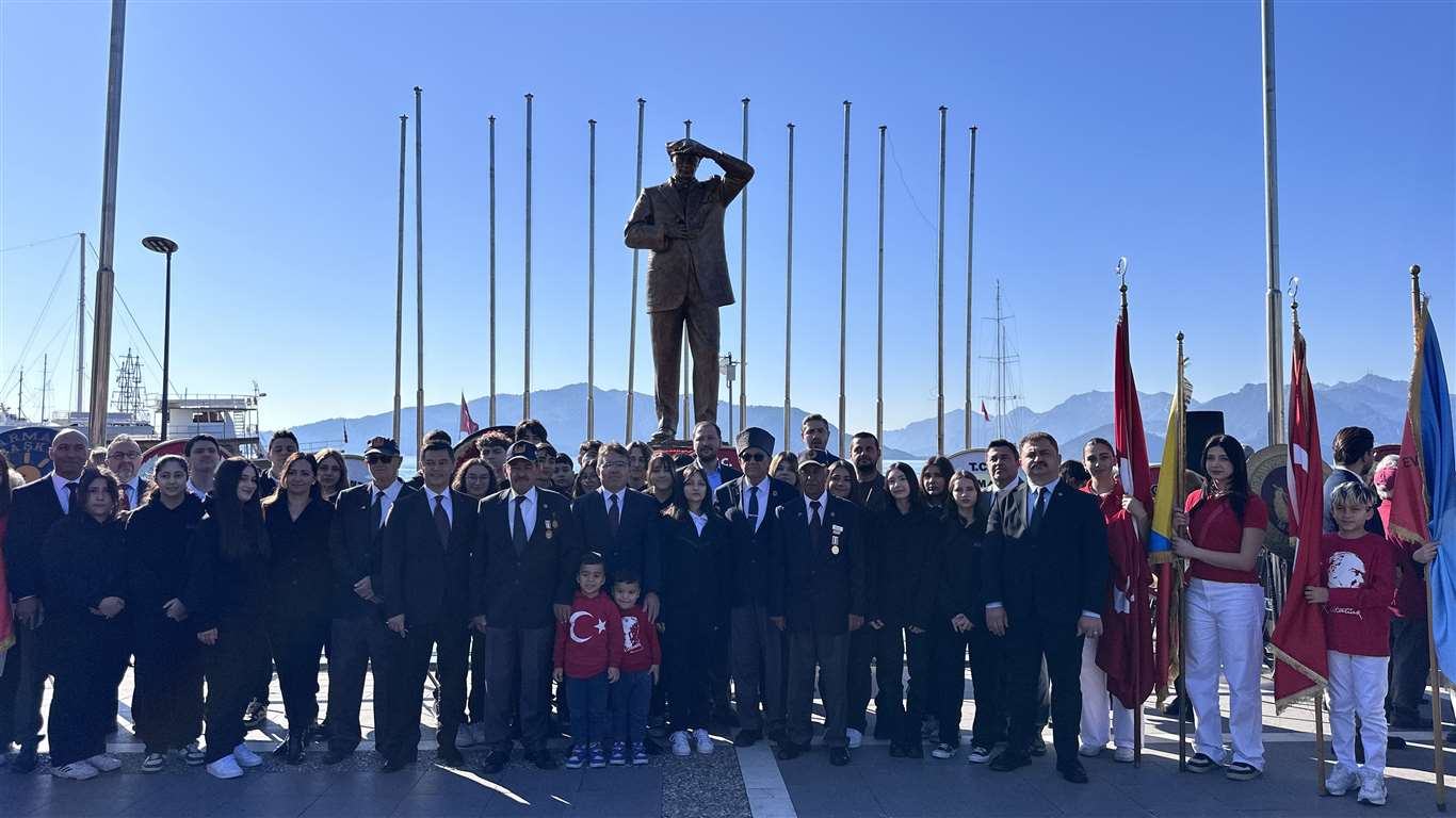 Atatürk'ün Marmaris'e gelişinin 91. yılı törenlerle anıldı haberi
