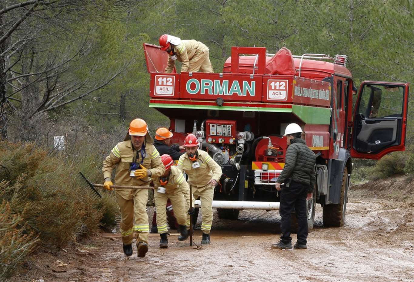 Ateş savaşçılarının zorlu yarışları başladı haberi