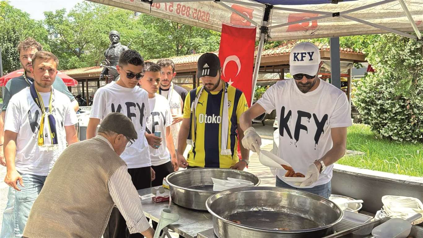 Muğla'da Aziz Yıldırım adına lokma hayrı yapıldı haberi