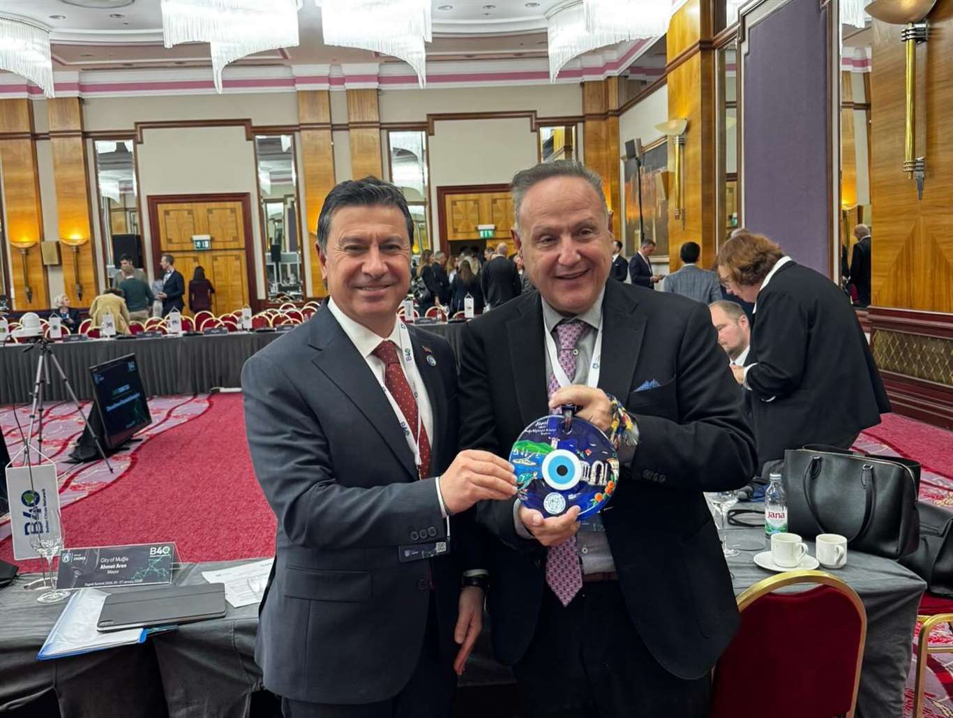  Başkan Aras, B40 Yürütme Kurulu Üyeliğine seçildi haberi