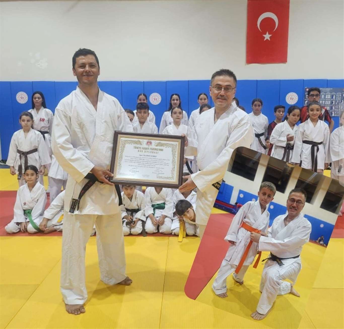 Başsavcı, 30 yıl sonra siyah kuşağa ulaştı haberi