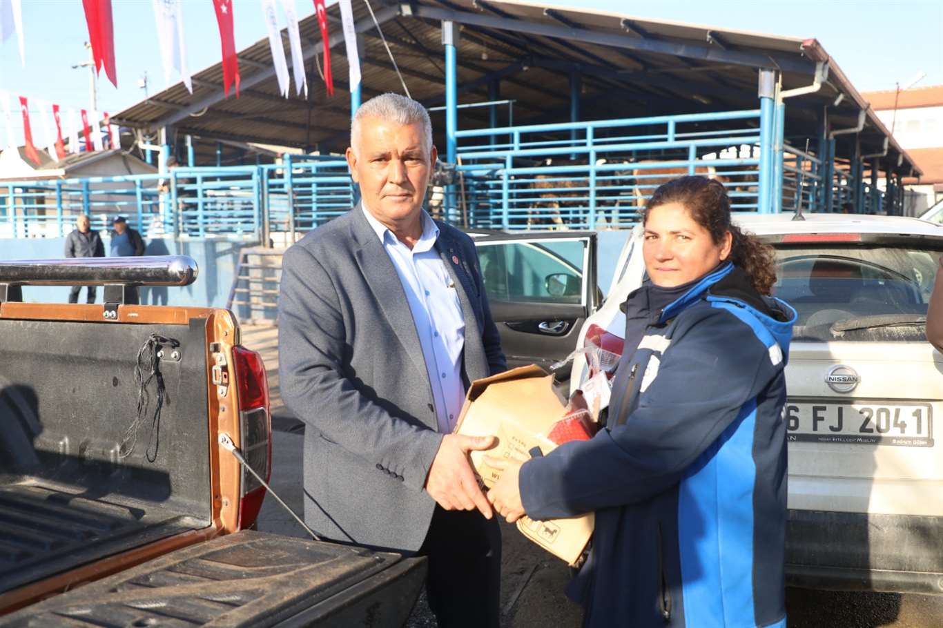 Ücretsiz mineral blok taşı desteği Milas'tan başladı haberi