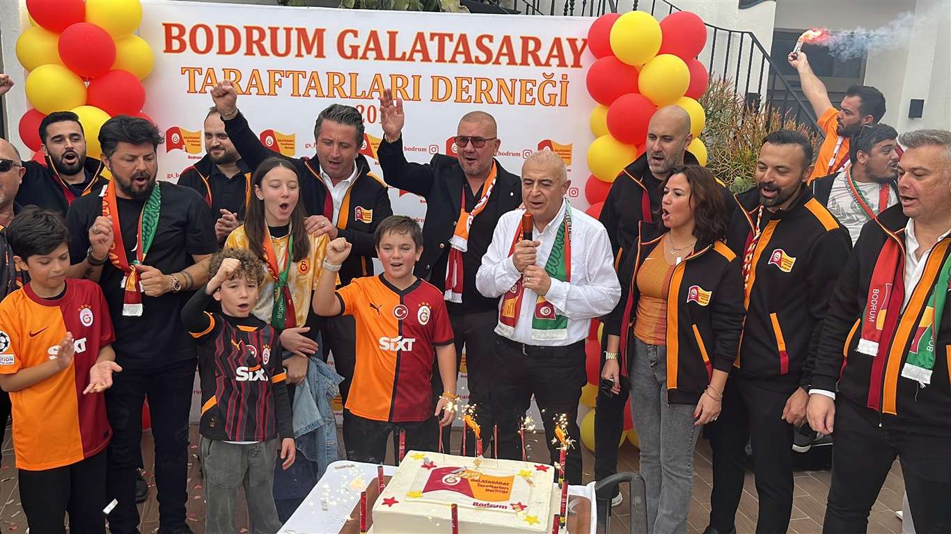 Bodrum Galatasaray Taraftarları Derneği lokali törenle açıldı haberi