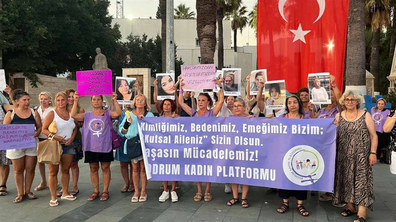Bodrum Kadın Platformu'ndan 11. Yargı Paketi'ne karşı çağrı haberi