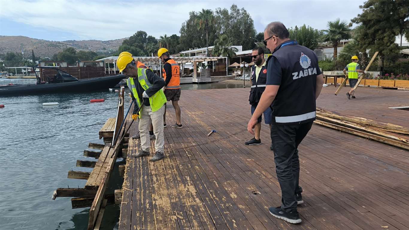 Bodrum'da kaçak yapı ile mücadele sürüyor haberi