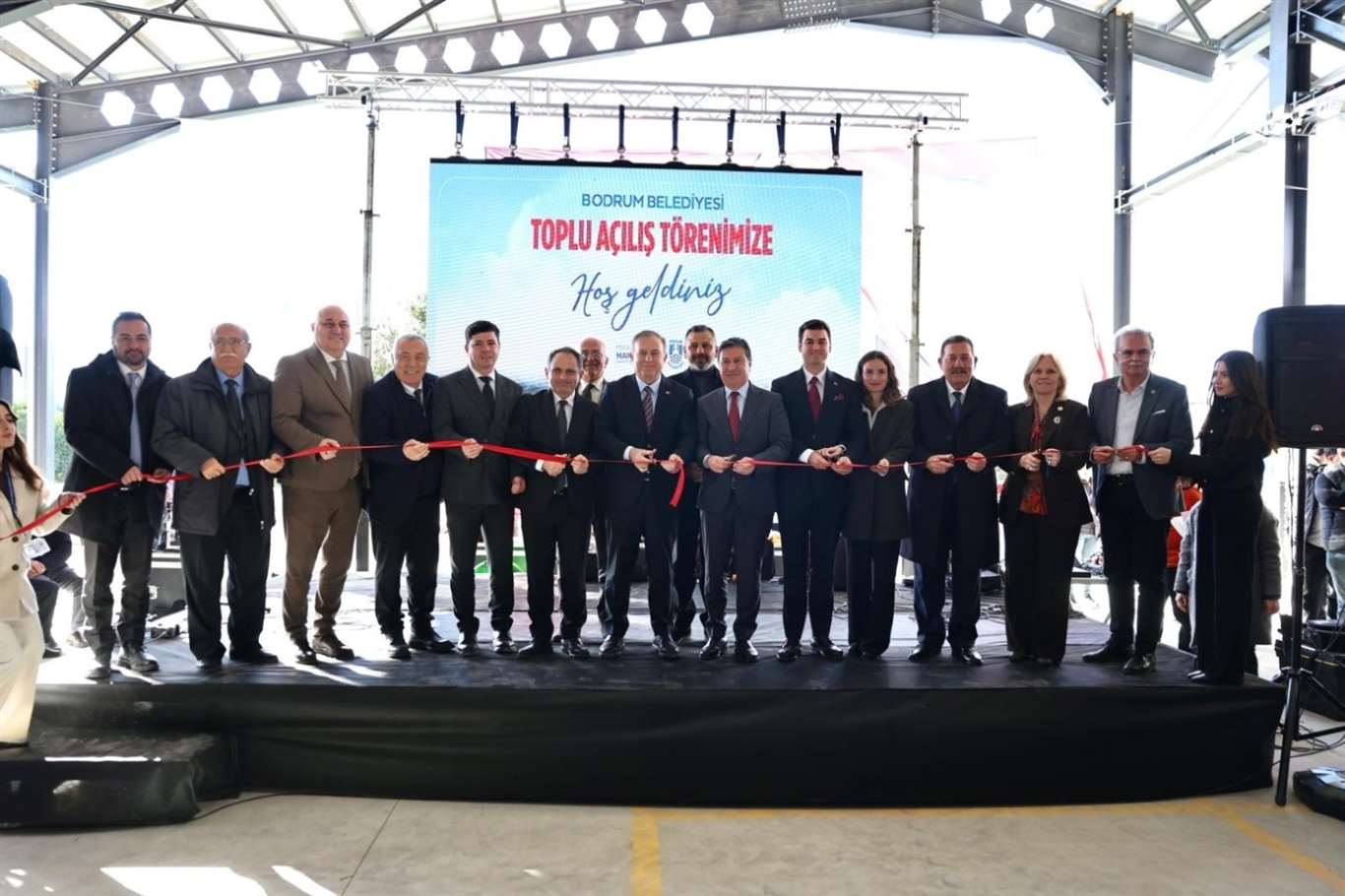 Bodrum'da üç proje hizmete girdi haberi