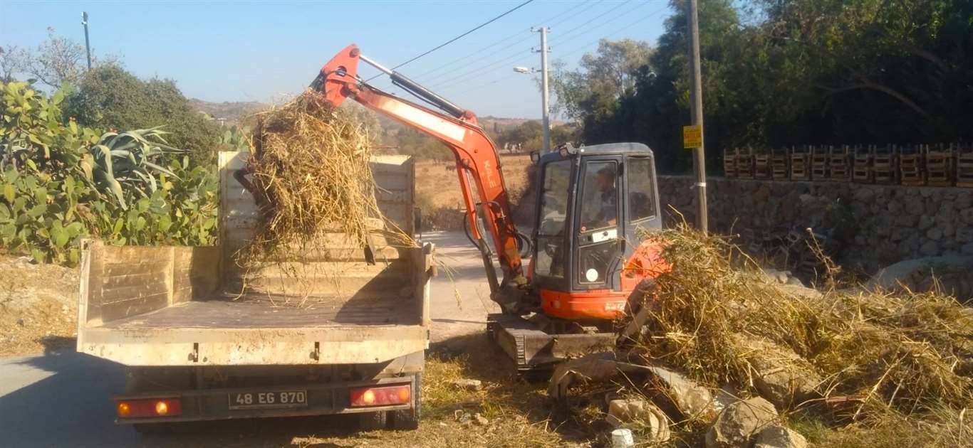  Bodrum'da 25 farklı noktada dere temizlik çalışması yapıldı haberi