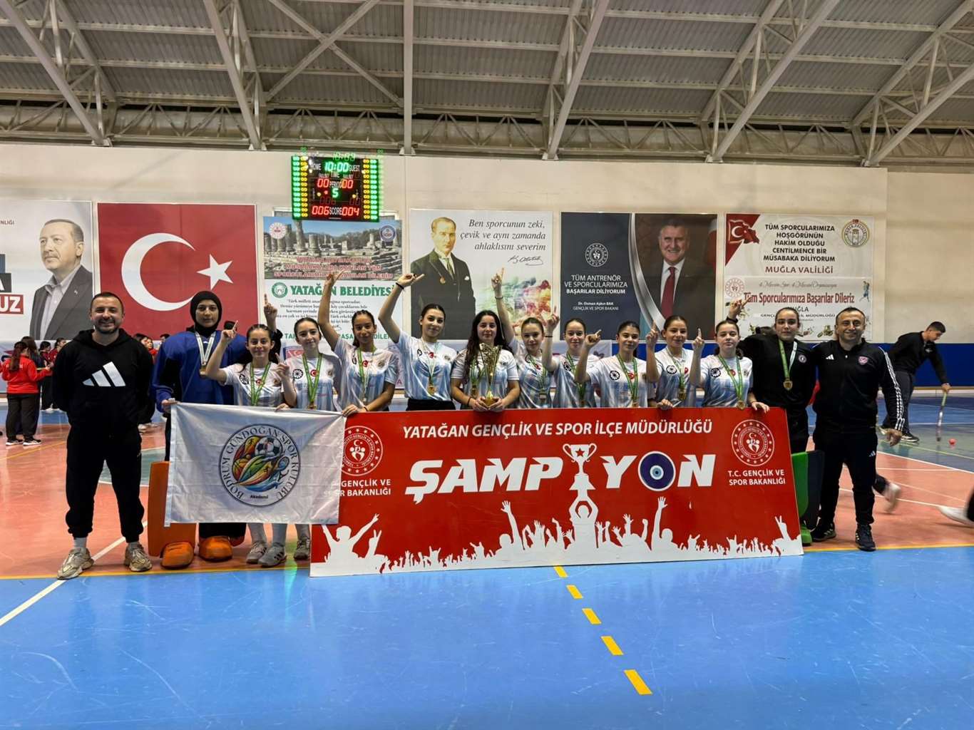 Bodrum Gündoğan Spor Kulübü, Türkiye Kadınlar Hokey 1. Ligi'ne yükseldi haberi