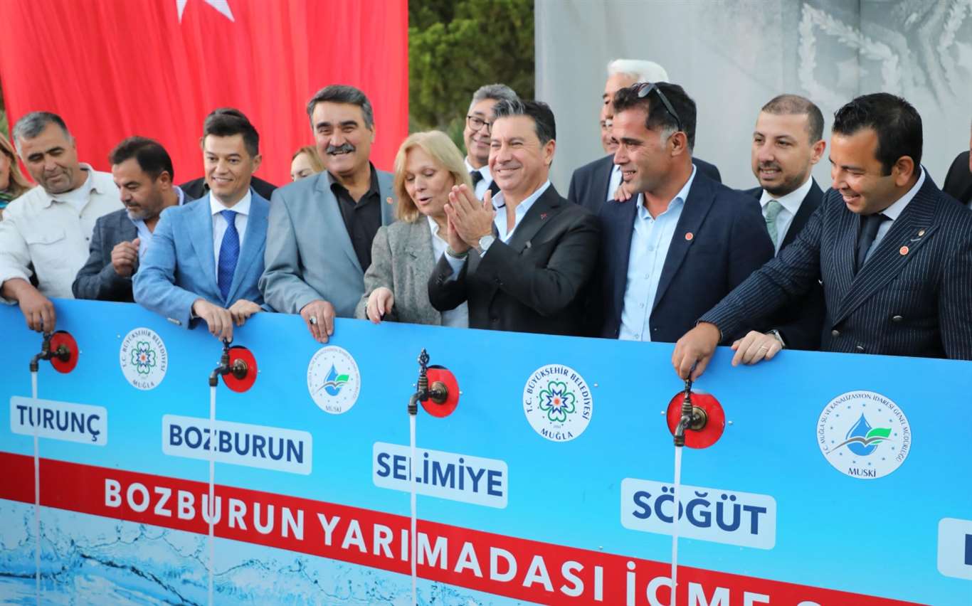 Marmaris'te 70 yıllık su hasreti sona erdi haberi