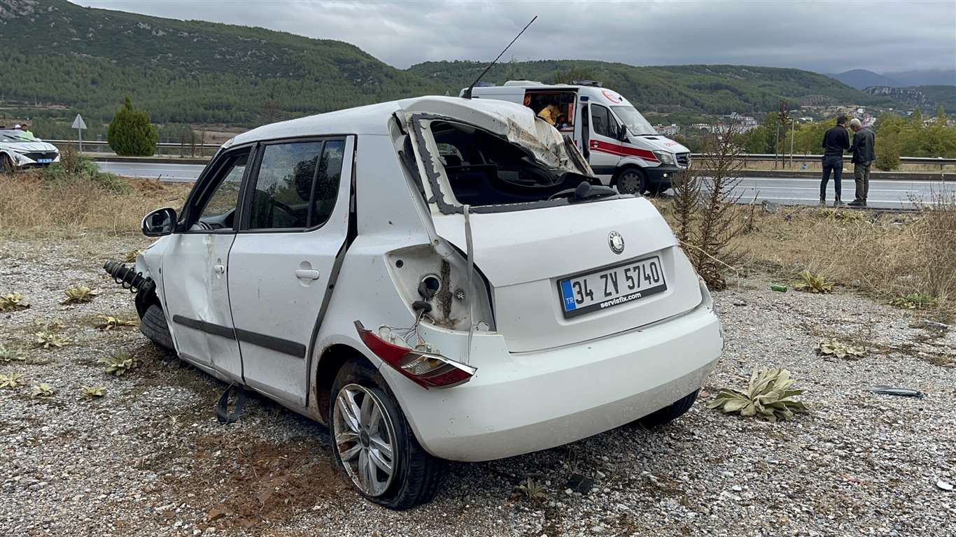 Çevre yolunda kaza: Kadın sürücü yaralandı haberi